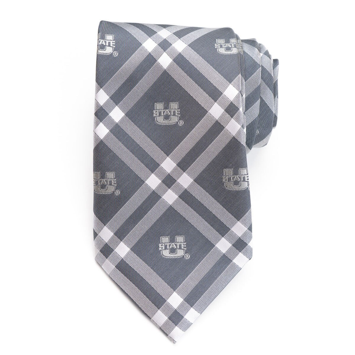 U-State Plaid Neck Tie